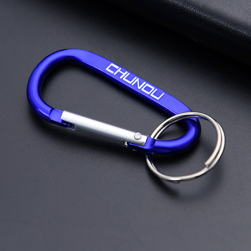Wholesale Aluminum Alloy Mountaineering Buckle, Kettle Buckle, D-shaped Metal Keychain